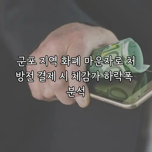 군포 지역 화폐 마운자로 처방전 결제 시 체감가 하락폭 분석